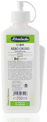 AIRBRUSH FARBEN, AIRBRUSH KOMPRESSOR, AIRBRUSH PISTOLE, AERO GRUND Grundierung 250ml, SCHMINCKE 50 601, Hilfsmittel