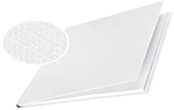 Leitz 73900001 Schnellhefter, 3,5 mm Rücken, weiß, ImpressBIND, 10 Stück