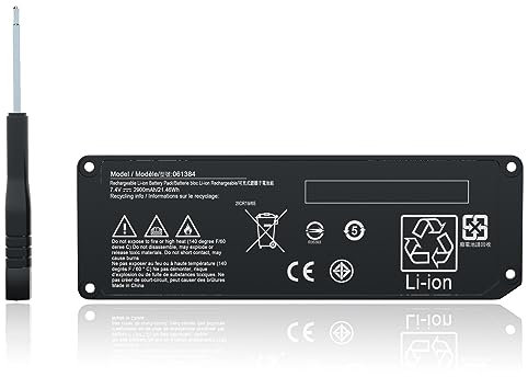 ANTIEE 061384 Speaker Akku for Bose Soundlink Mini Bluetooth Wireless Speaker （I One Model） 061386 063287 Series 21.46Wh