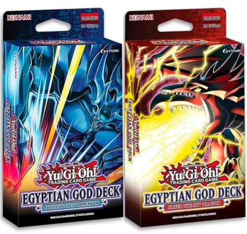 Pareja de Structure Deck Egyptian God – Slifer the Sky Dragon and Obelisk the Tormentor (ENG)