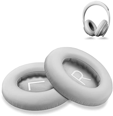 Ein Paar Ohrpolster Cup Cover Memory Foam Kissen für Bose 700 Noise Cancelling Kopfhörer (NC700), verbesserte Ersatz-Ohrpolster (grau)