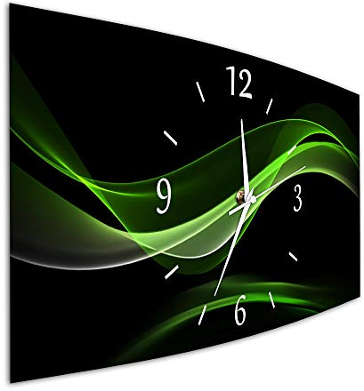 Bilder-Manufaktur BM Funk Quarz Quarzwanduhr Wanduhr Funkwanduhr Funkwanduhren Funkuhr Funkuhren kein Ticken lautlos geräuschlos leise ohne Tickgeräusche groß XXL MF6-9599-1WZ-quarz
