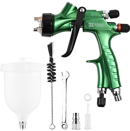VISLONE LVMP Gravity Feed Air Lackierpistole Auto Air Lackierpistole Professionelle Kfz-Werkzeuge X2020 Düsengröße 1,3 mm
