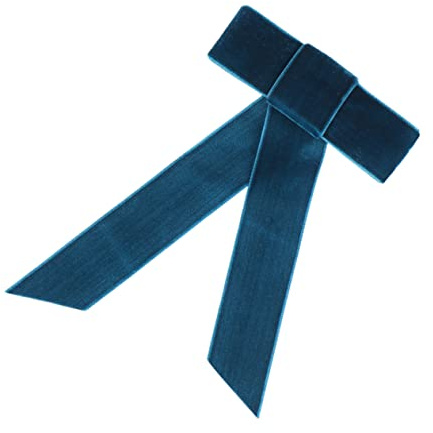 HONMEET 1 St Satin Vintage Bowknot Hårnålar Modesmycken För Kvinnor Rosett Hårspänne Stora Pilbågar Oversized Halsduk För Kvinnor Modesjalar För Kvinnor Lång Svans Hårrep Kvinna