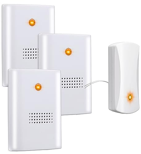 3er SET Türklingel Signal Weiterleitungs System Klingelton weiterleiten Türklingelsignal per Funk übertragen Gongsignal weiterleiten