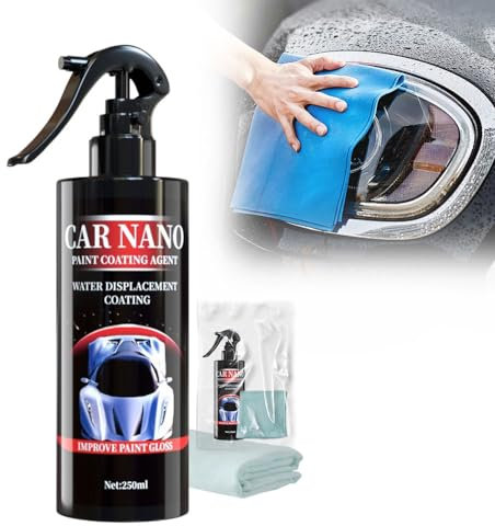 FUXNGZI Nano Car Spray, 2024 New Nano Car Scratch Removal Spray, Auto-Schutzlack-Spray, High Protection Fast Coated Car Nano Spray, Car Coating Spray(250ml-1)