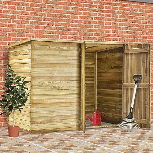 ZEYUAN Abri de Jardin 232x110x170 cm Bois de pin imprégné,Abris de Jardin,Abri de Stockage pour Jardin,Abri d'outils de Jardin,Abris de Jardin,Abri de Stockage pour Jardin,Abri d'outils de Jardin
