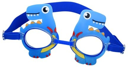 Baoblaze Occhialini da Nuoto per Bambini Occhiali da Nuoto Occhiali Occhialini da Nuoto per Bambini per Bambini Estivi, Dinosauro