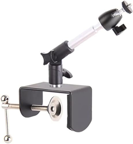 ZQDUFEA Universal Projector Mount Rotation in Horizontal Vertical Home Expansion Against Wall Projector Bracket Clamp Projector Stand