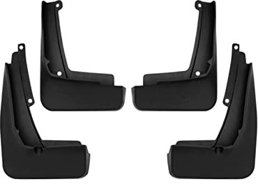 Paraspruzzi per auto Paraspruzzi paraspruzzi per VW ID.4 2021 2022 ID.4 CROZZ ID.6 4 pezzi Paraspruzzi per auto ABS anteriori e posteriori Accessori per auto Paraspruzzi universali in gomma per auto(F