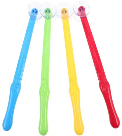 JUMPLAWN Lot De 4 Jouets De Marteau À Ventouse pour Enfants Jeu Éducatif Précoce en Famille pour Tout-Petits pour Fête