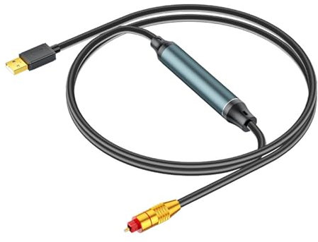 ZEPFJHE Adaptateur Sonore USB Optique USB Les Convertisseurs Numériques SPDI