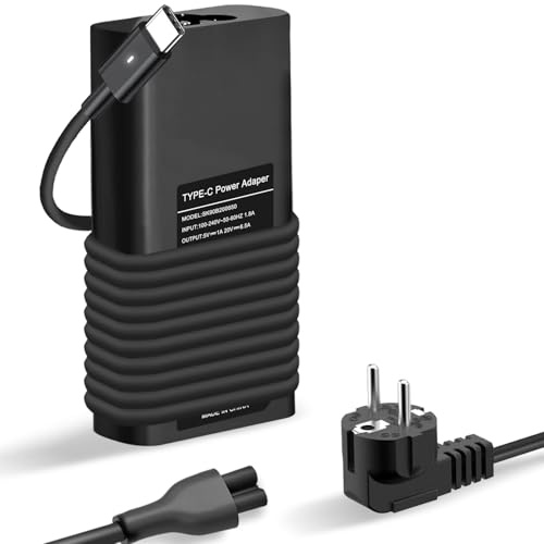 ZJWDATG 130W USB C Type C Chargeur Compatible avec Dell XPS 15 9575 2-in-1 15 9500 17 9700,Latitude 5420 5520 5510 5310 7410 7310 7210 9410,Precision 3550 3551 5550 5750 et Autres