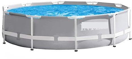 GOOPEEG Piscine Balcon, Piscine Gonflable Hors Sol Piscine avec Couvercle Grand Cadeau Piscine Jouets Hors Sol Familiale