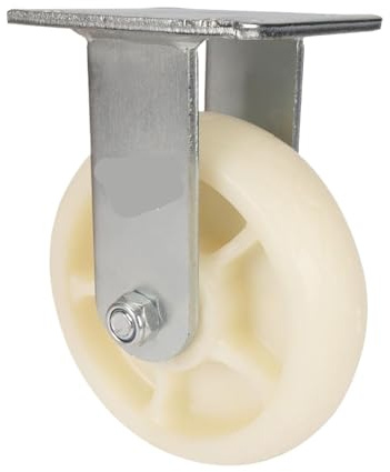 Ruota direzionale in nylon con motivo da 1 pezzo for carichi pesanti, attrezzatura da officina resistente all'usura industriale