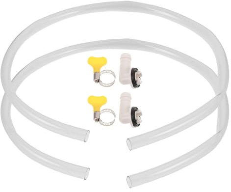 Alipis 2 Juegos De Manguera De Extensión Para Tubo De Desagüe De Aire Acondicionado Portátil Tubo De Extensión Para Aire Acondicionado Portátil De Agua