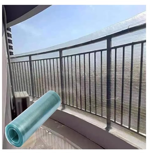 Panneaux de Toiture Fibre Verre Revêtement Toiture Panneaux Pergola Anti UV Pluie pour Serres, Jardin, Voiture, Faciles Découper(1.2x20m/3.94x65.6ft)
