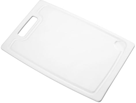 Tescoma 378814 Presto Tagliere Rettangolare, Plastica, Bianco, 36 x 24 cm, 1 Pezzo