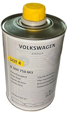 Volkswagen B000750M3 Bremsflüssigkeit DOT4 Bremsen Flüssigkeit 1 Liter