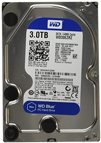 HDD 3,5 WD Blue Hard Drive SATA 6Gb/s 3To WD30EZRZ