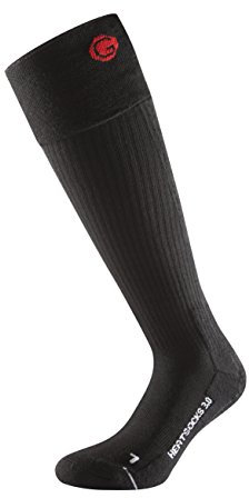 Lenz Erwachsene Heizsocken Heat Socks 3.0, Schwarz, 45-47, 1030