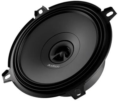 Audison APX 5 – Altavoz coaxial de 2 vías de 130 mm con Tweeter concéntrico, Cono de Polipropileno y Estructura compacta, 100 W máx