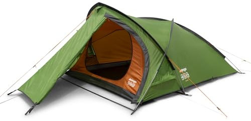 Vango Helvellyn Tent Hiking Backpacking Wild Camping | DofE Recommended Kit | Semi-Geodesic, Waterproof, Easy Setup, Lightweight, Compact | Alloy Poles & 3000mm HH Material (300 (3 Person))