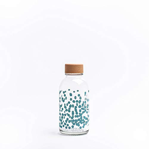 Carry Carrybottles Trinkflasche Glas 0,4 l | Sportflasche, Wasserflasche | BPA-frei, auslaufsicher & kohlensäuregeeignet | Plastikfrei & nachhaltig produziert | Made in Germany