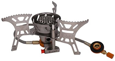 Happyyami 1 Pc Réchaud De Randonnée Brûleur De Cuisinière à Gaz De Camping Cuisinière De Camping Réchaud De Camping Portatif Réchaud De Camping Portable Pique- Portatif Pot Poche