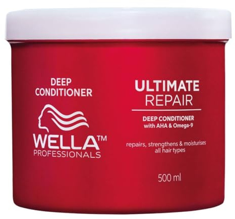 Wella Professionals Ultimate Repair djupverkande balsam – reparerande hårbalsam med AH