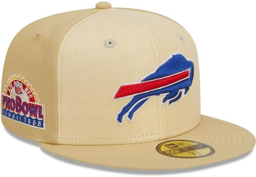 New Era 59Fifty - Cappellino aderente con disegno di Bufala Bills - 7 5/8