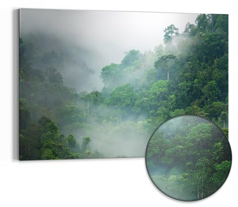 DEQORI Metall Magnettafel | 90x60 cm cm groß | Motiv Thailands Mystik | Whiteboard für alle Magnete | Magnetboard Wand-Tafel für Küche & Büro | Design Magnetwand Pinnwand magnetisch