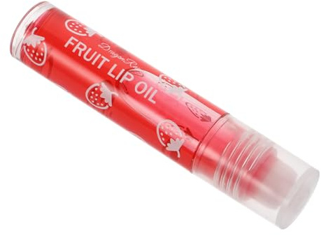 Ipetboom Fruity Flavors Lip Oil Feuchtigkeitsspendendes Lipgloss Und Lip Balm Für Trockene Lippen Transparentes Lipglaze Mit Fruchtigem Avocado-duft Erdbeere Für Jahre Einfache Anwendung