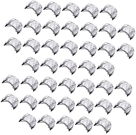 Beaupretty 100st Elastisches Mesh-haarnetz Unsichtbare Haarnetze Für Frauen Haarnetz Für Tänzer Pferdeschwanz Stifte Haarnetze Für Dutts Wiederverwendbare Für Damen Glatt Mini Black