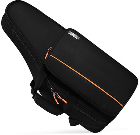 TOYANDONA Oxford Saxophontasche Mit Stoßfestem Material Rucksack Für Eb Altsaxophon Mit Großem Fassungsvermögen Und Tragegurten Für Musikstudio Und Unterwegs