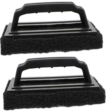 Abaodam Grillreinigungsbürste Multifunktionale Küchenarbeitsplatten-Reinigungsbürste Mit Rutschfestem Griff Für Effektive Reinigung Von Grillrost Und BBQ Zubehör 15X9X6Cm