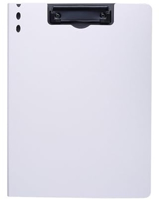 Portablocco Ribaltabile Con Clip In Metallo 12 8x9 65 Pollici Portablocco Dimensioni Standard Lavagna Per Appunti Organizzatore File Ufficio Cartella File Multifunzionale