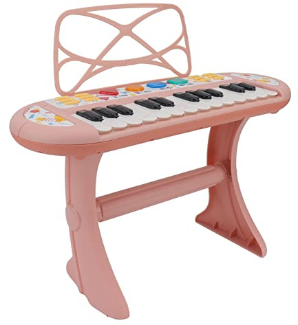 KUIDAMOS Giocattolo Educativo per con Tastiera Elettronica per Bambini con Altoparlante per Bambini, Volume Regolabile per Divertirsi a Casa o a Scuola