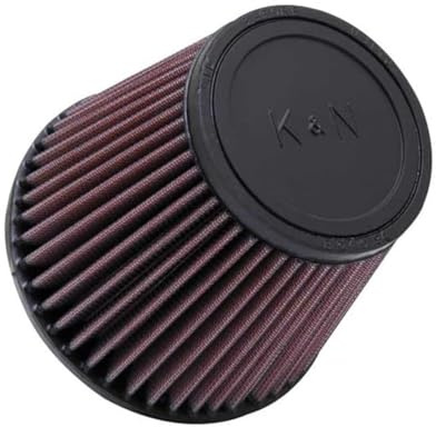 K&N RU-3580 KFZ und Motorrad Luftfilter, 76 mm Anschluss | 76mm Flansch, 152mm Untendurchmesser, 102mm Obendurchmesser, 127mm Höhe (RU-3580)