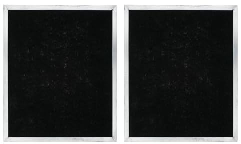 Carbon Range Hood Filter 8 3/4 x 10 1/2 x 3/8, Pack of 2