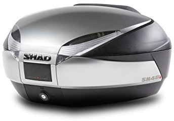 SHAD D1B48E15 Topcase-Zubehör, Silber, Titanium