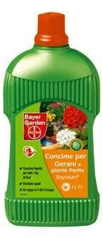 Bayer concime liquido per gerani e piante fiorite 1lt