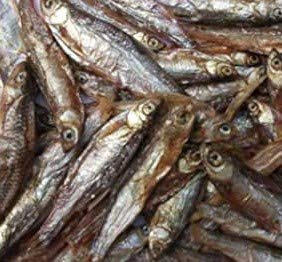 SAHAWA® getrocknete Fische für Wasserschildkröten, Fische, Nager, Hunde (1 L Eimer)