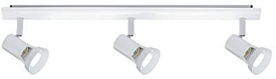 Paulmann 66704 Spot Teja 3 spot da max. 10 Watt bianco spotlight metallo lampada da soffitto GU10