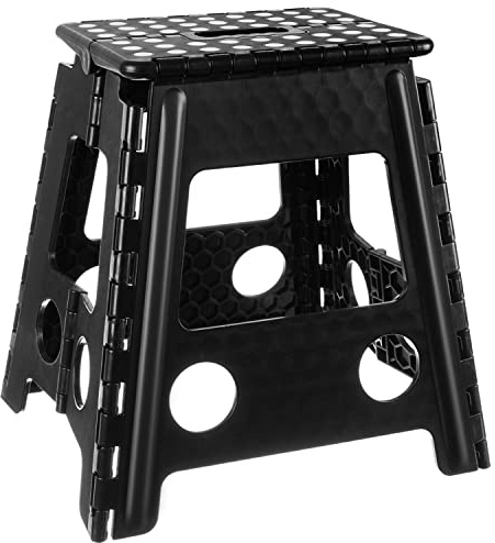Klapphocker Sitzhocker MT MALATEC Kunststoff 39cm Tritthocker Badhocker bis 100 kg 18595