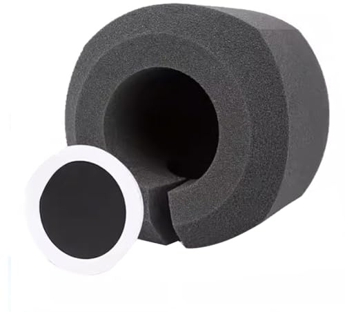Geroosaty Microphone Wind -Filter Shield Acoustic for Record Studios Mic Sound-Absorbing Foam for Most Microphones A