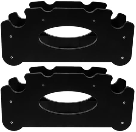 Sosoport 2 Stücke Abnehmbare Hantel Rack Stehen Barbell Lagerung Rack Für Hause Liefert