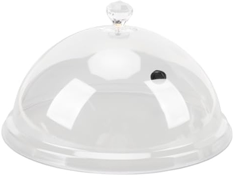 Coperchio a cupola per cocktail e cibo per il cibo - Copertura cloche per piatti di occhiali - accessorio per infusore (XL)