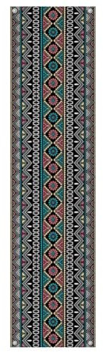 Voile d'ombrage ondulé avec œillets – Auvent de plafond extérieur personnalisable pour restaurants, camping, pavillons – 60 x 400 cm, protection UV élégante