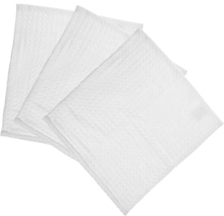 BATHVEVE 3stücke Waffeltuch Aus Baumwolle Absorbierende Gesichtsreinigungstücher Für Make-up Entfernen Duschen Und Mehr Praktische Kleine Quadratische Handtücher